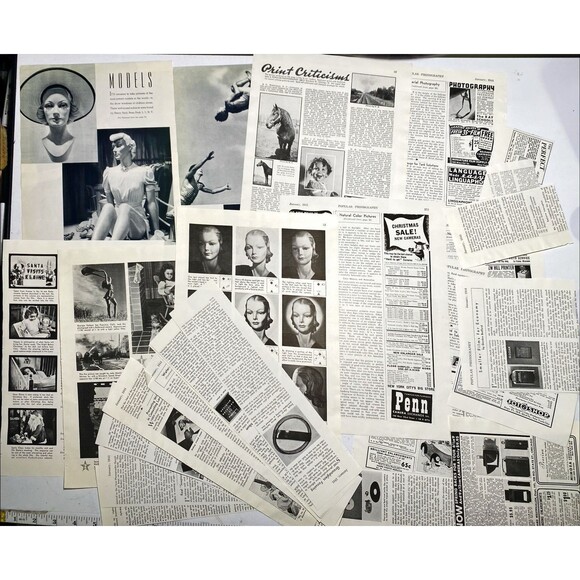 Ephemera 24+ Pages 5.3 oz Pictures Articles Popular Photography Magazine Jan '41 - Picture 3 of 4